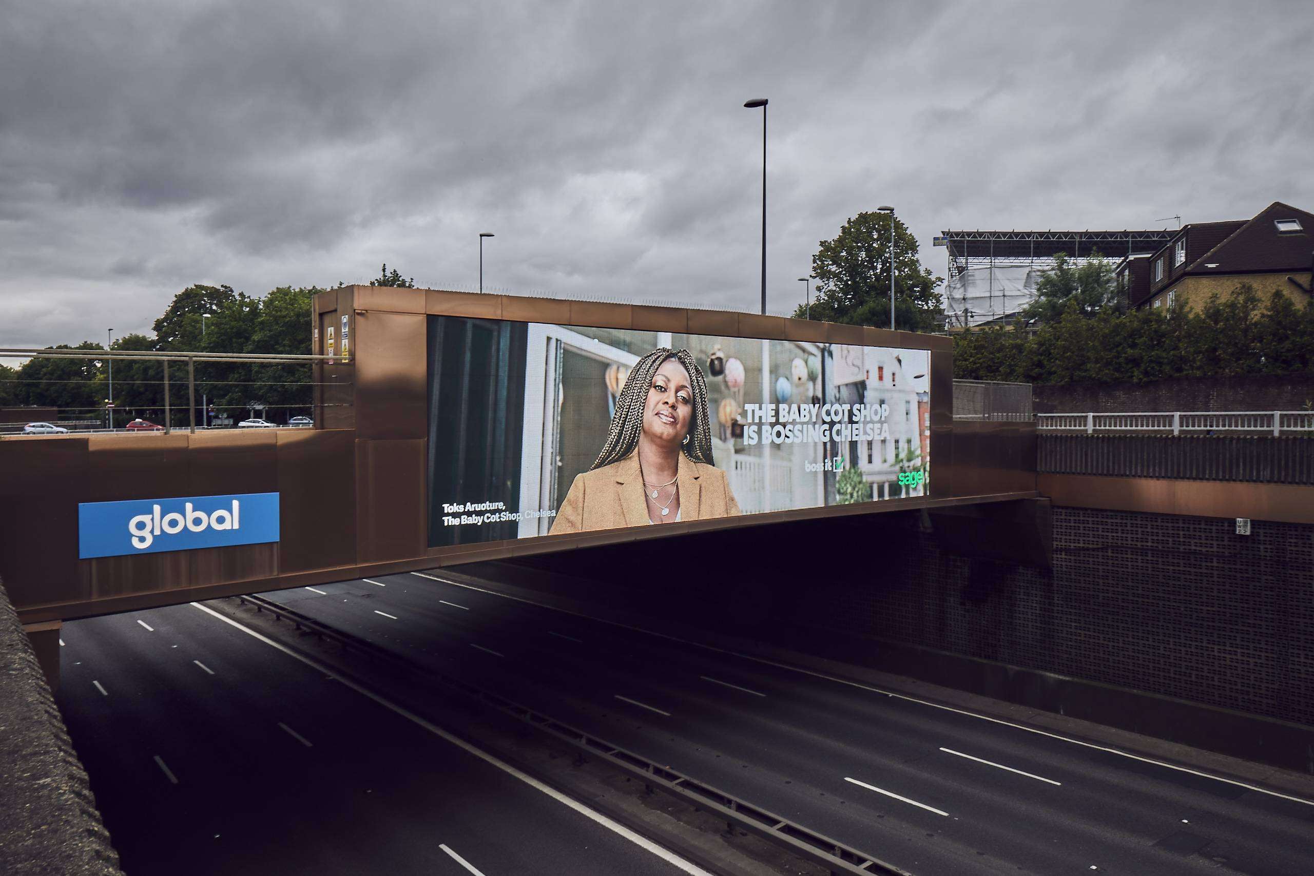 The Baby Cot Shop Founder Becomes New Face Of London Billboards The Baby Cot Shop Founder Becomes New Face Of London Billboards