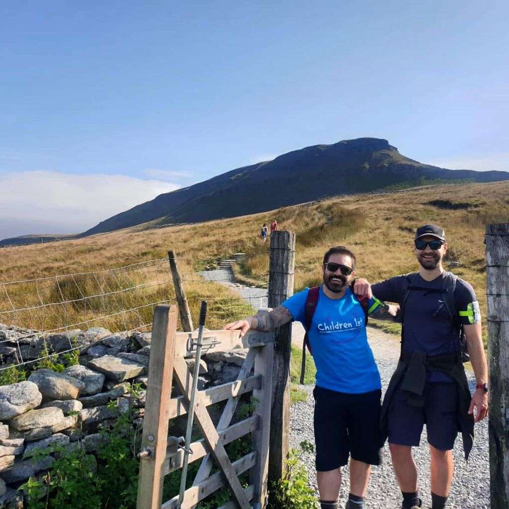 Glasgow dad completes the National Three Peaks Challenge, the Yorkshire 3 Peak, and the London Marathon next