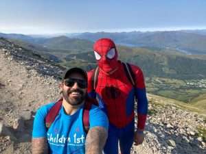 Glasgow dad completes the National Three Peaks Challenge, the Yorkshire 3 Peak, and the London Marathon next
