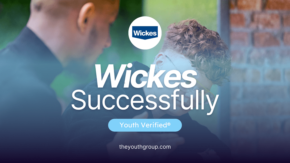 Wickes successfully becomes a Youth Verified® business through Youth Group’s verification network.