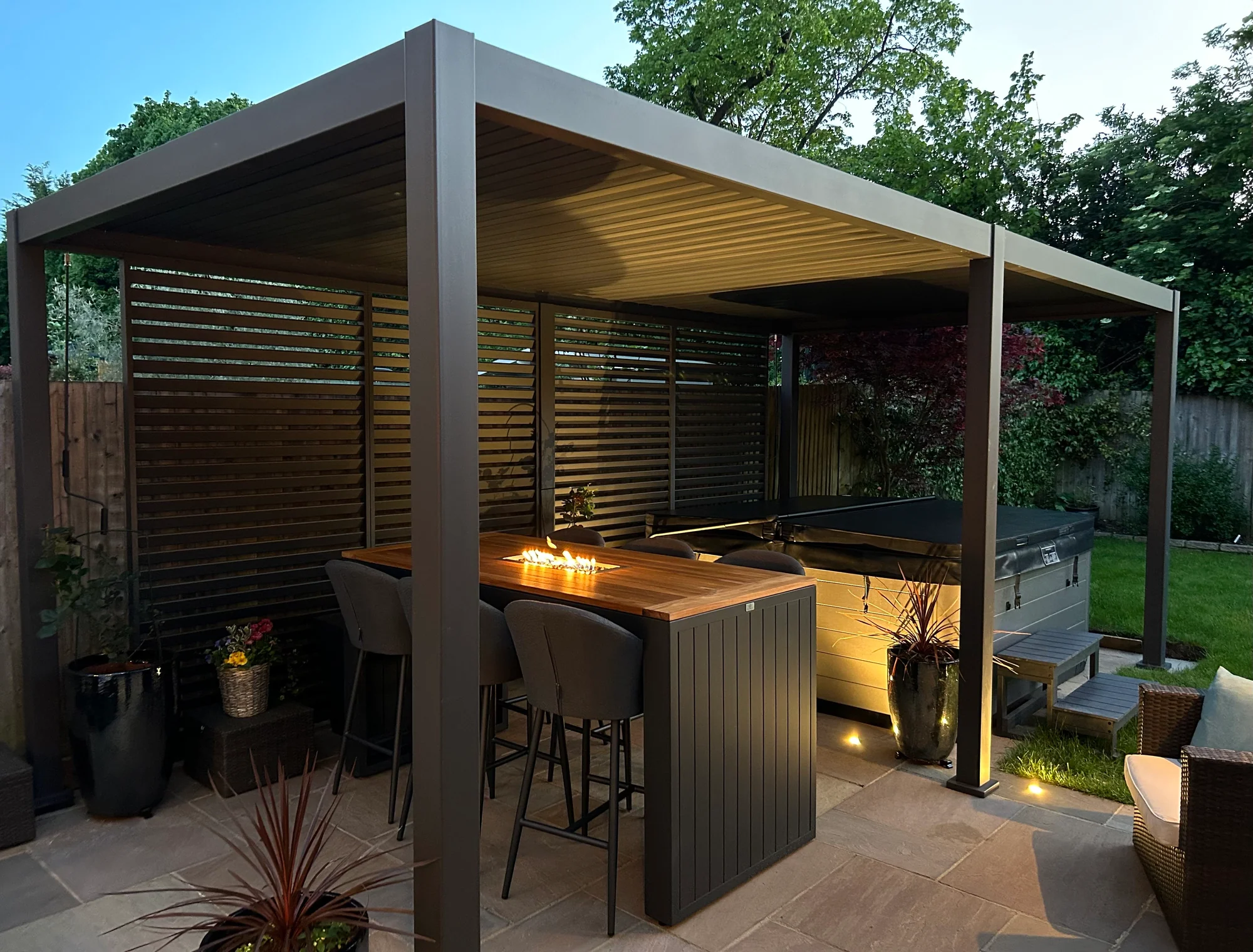Maze Aluminium Pergola A Modern Solution for Your Outdoor Space