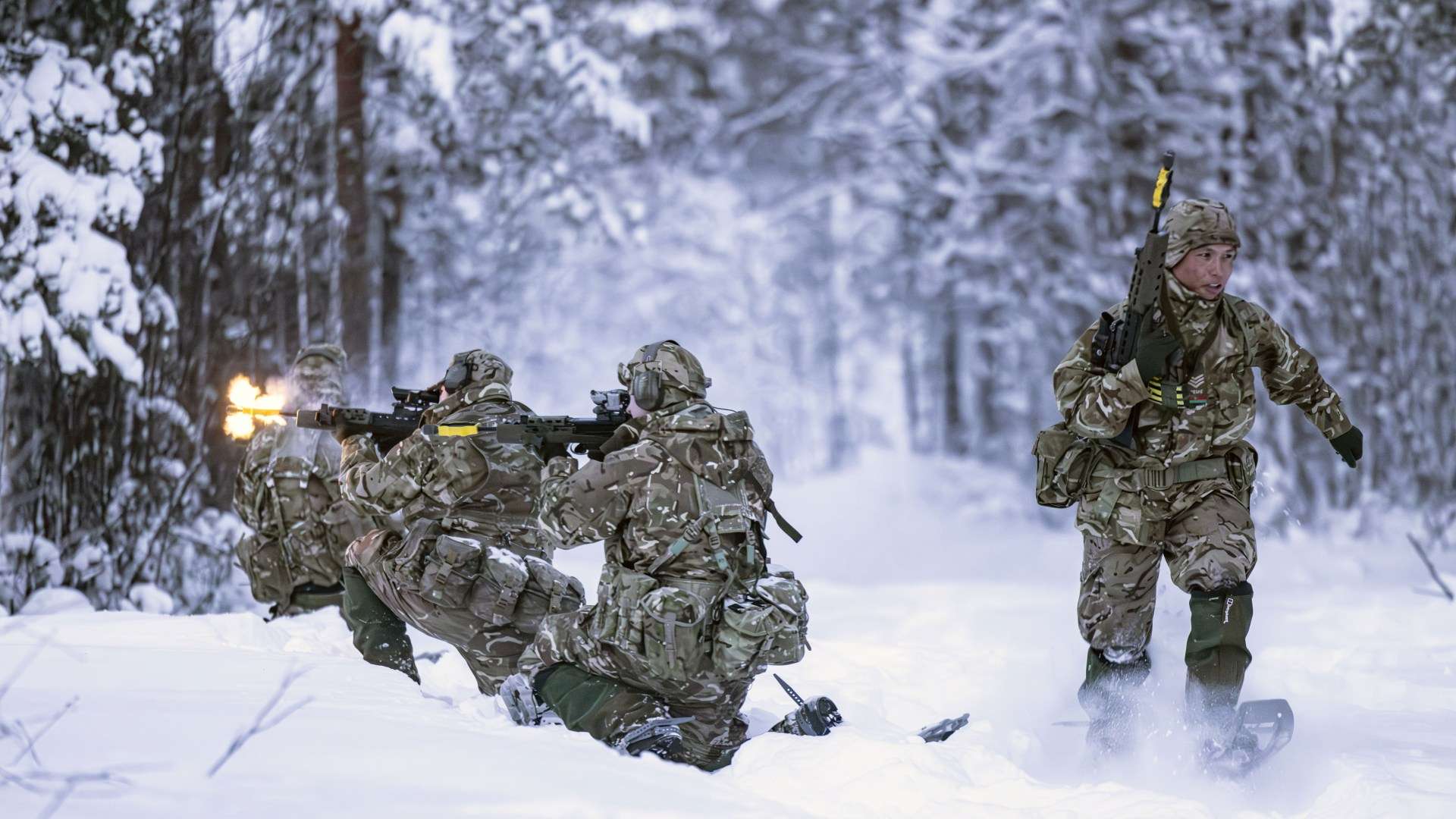 British troops train in Norwegian snow – as they prepare for war in the Arctic British troops train in Norwegian snow – as they prepare for war in the Arctic