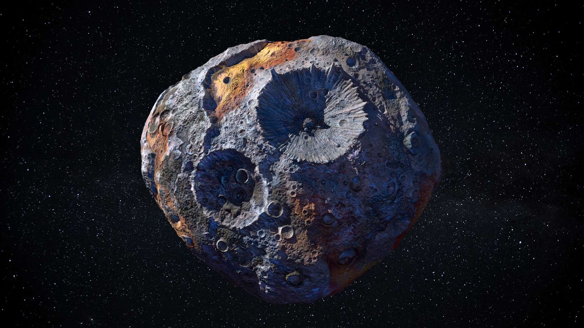 Nasa probe racing to ‘golden asteroid’ Psyche ‘worth $10,000-quadrillion’ using sci-fi blue 84,000mph electric thrusters