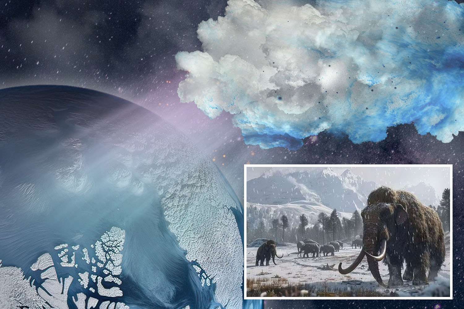 Scientists crack big mystery behind Earth’s multiple ice ages and what plunged us into a 300million year deep freeze Scientists crack big mystery behind Earth’s multiple ice ages and what plunged us into a 300million year deep freeze