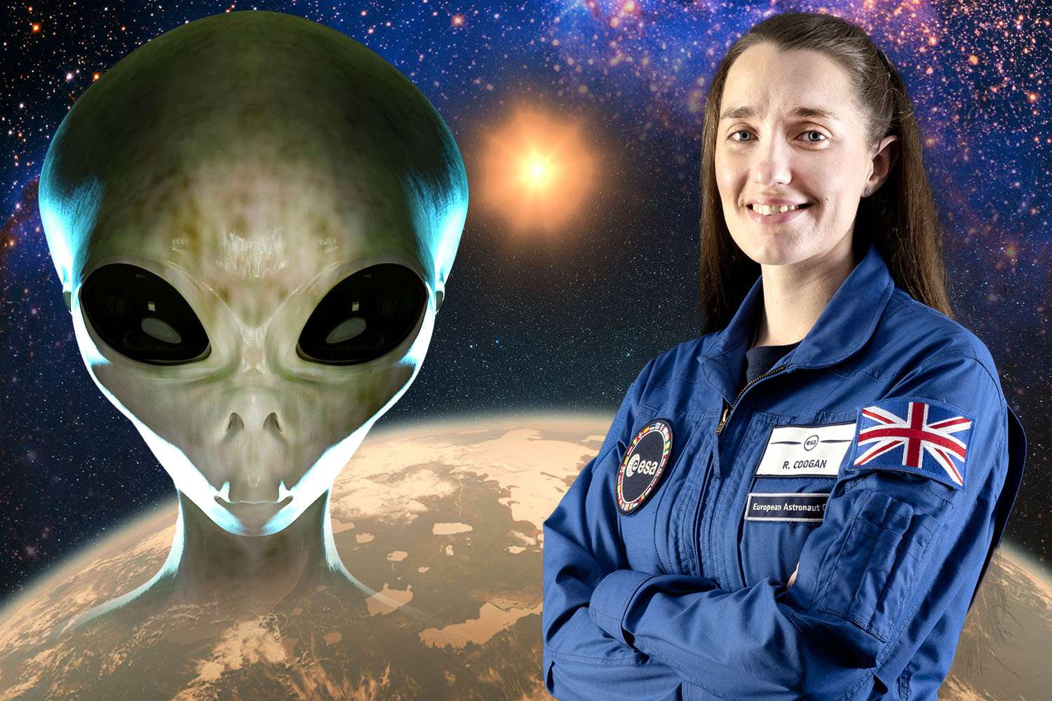 UK’s next astronauts says ‘extremely unlikely’ humans are alone in the universe & shares why alien life probably exists