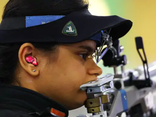 Avni Lekhara won gold with a Paralympic record