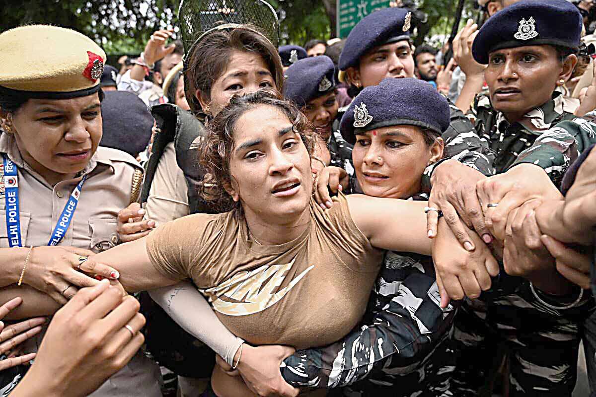 Brijbhushan, the then president of the Indian Wrestling Federation, was slapped by the High Court