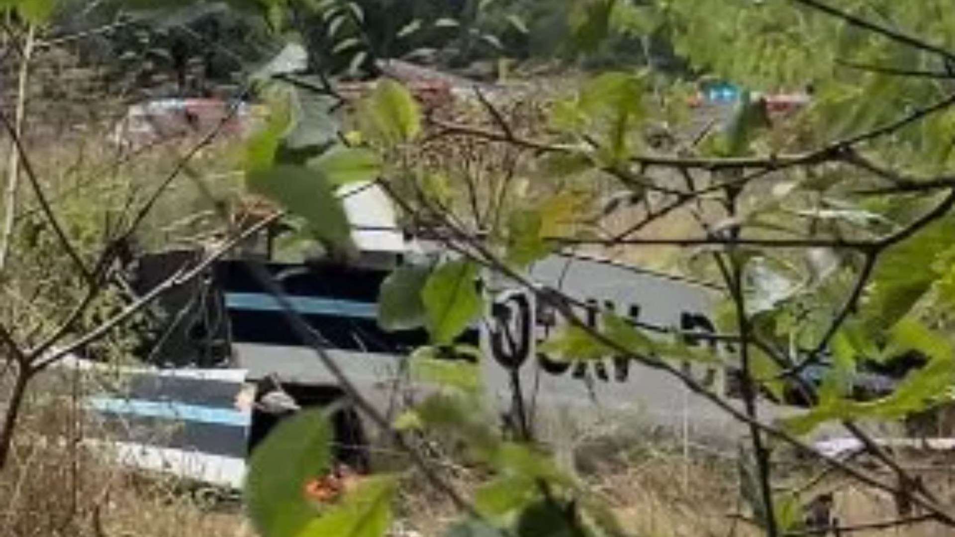 Plane crash horror as aircraft falls out of the sky and smashes into field – with man rushed to hospital