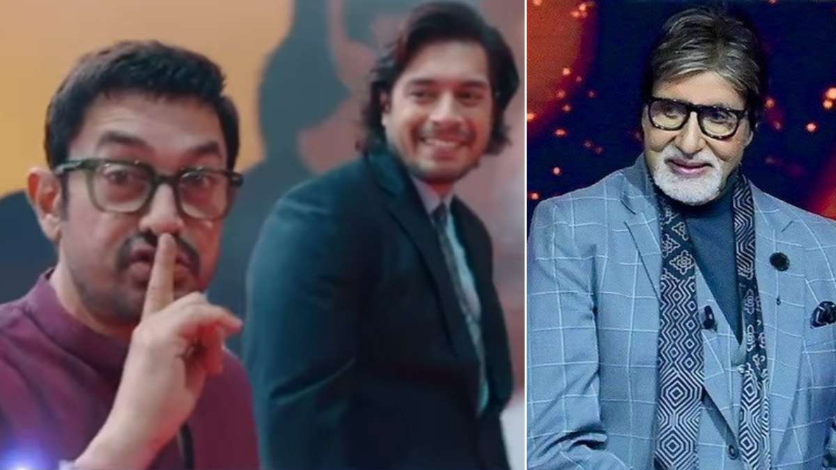 Aamir will be seen in the hot seat of KBC-16 with son Junaid