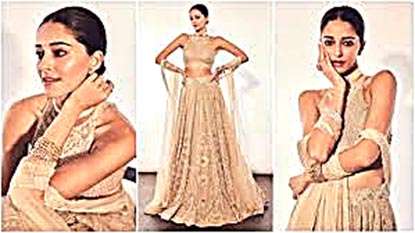 An instant style hot favorite inspired by actress Ananya Pandey in Navratri
