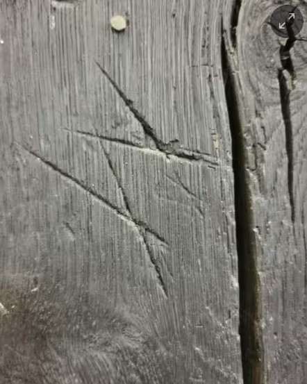 ‘Staggering array’ of witches’ marks to ward off evil spirits and demons discovered in cursed building ‘Staggering array’ of witches’ marks to ward off evil spirits and demons discovered in cursed building