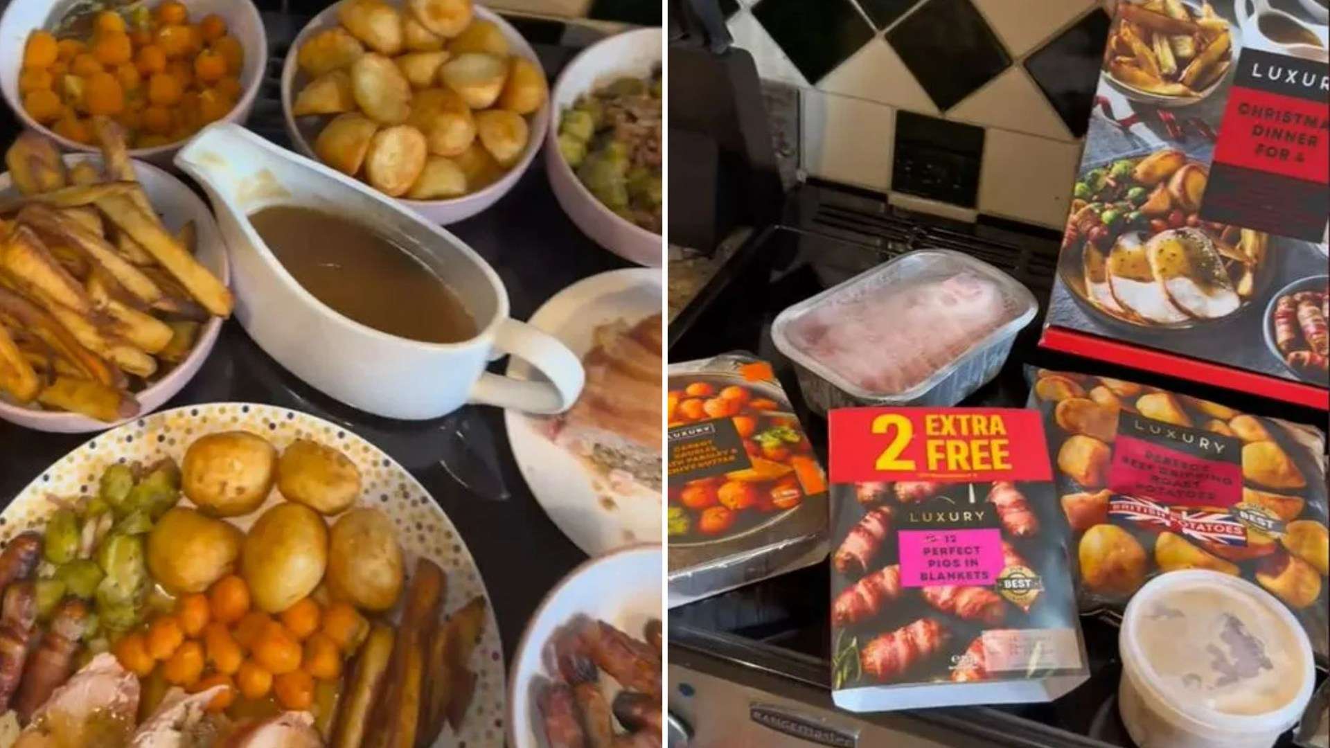 I made Christmas dinner for my family of four for just £3.50 each -it was so quick & easy & tastes as good as a posh one