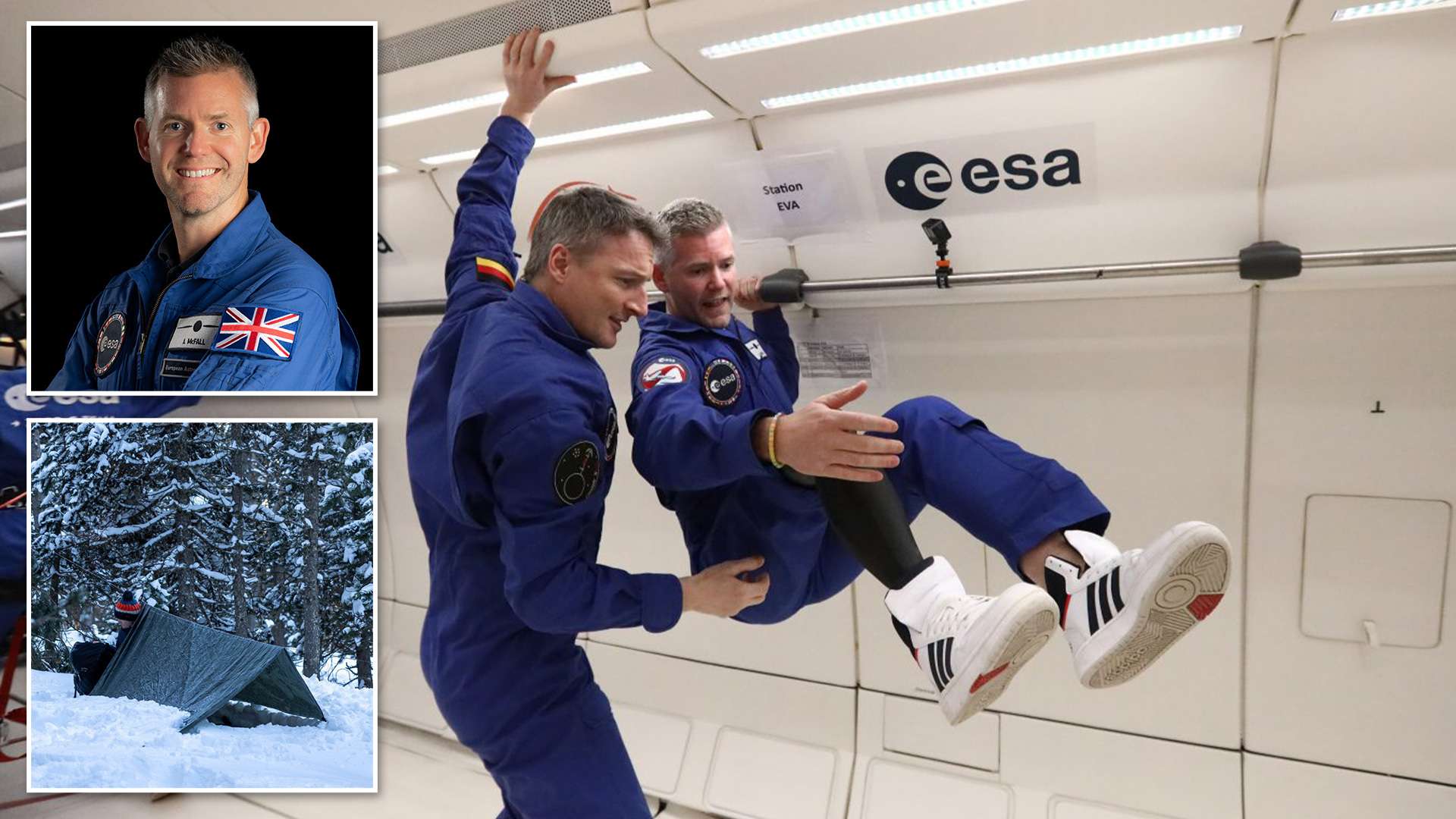 I lost my leg in tragic accident and now I’m set to make space history for Britain – I’m even training for crash landing