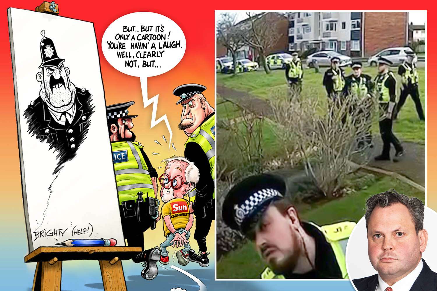 Cops kick in doors for hurty words but ignore real crimes – something gone very wrong with people giving the orders
