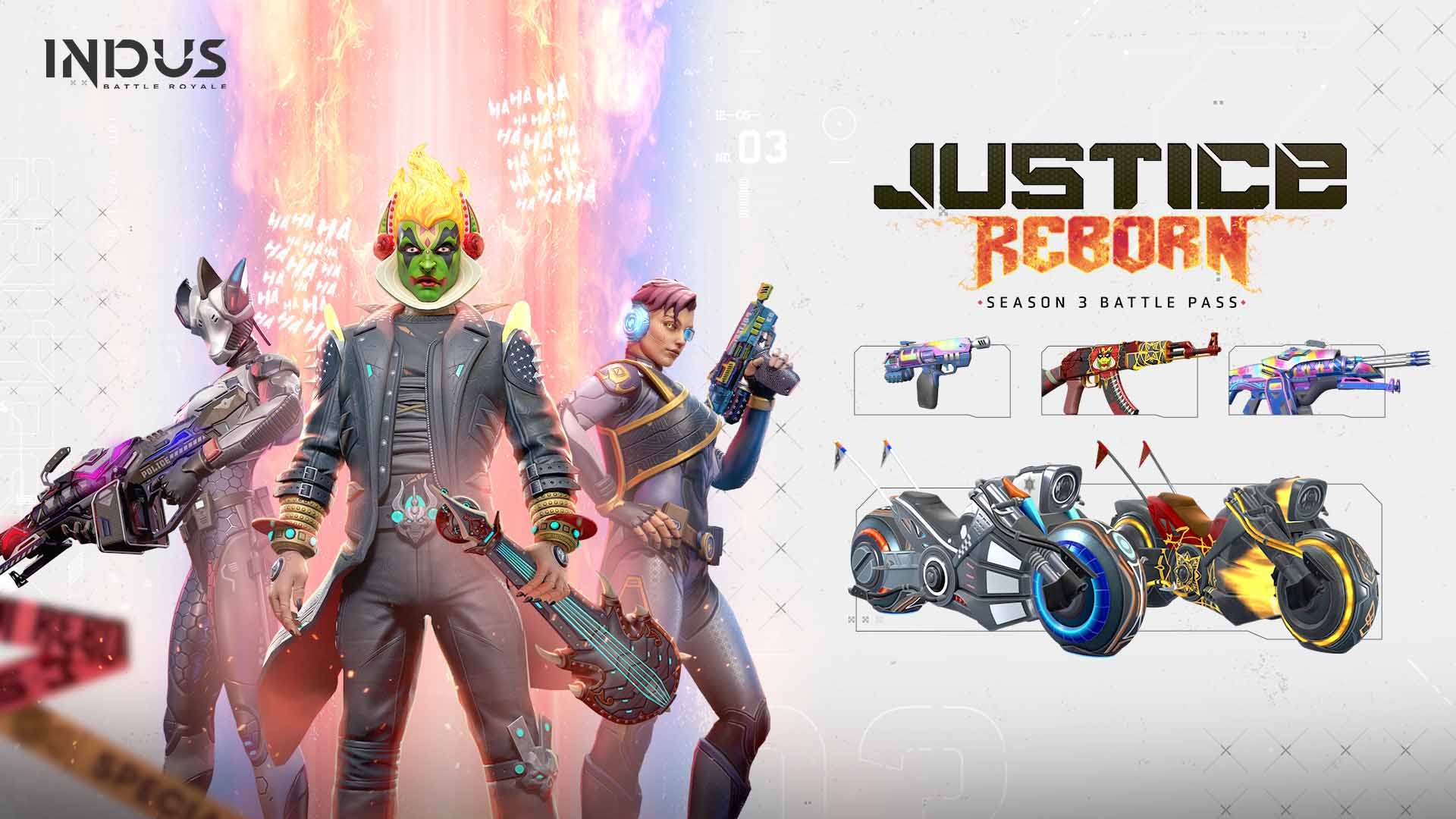 Supergaming Unveils Major Updates for Indus Battle Royale: Wepon, Characters and Modes